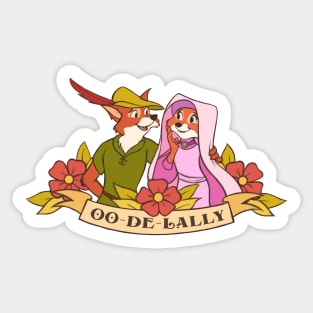 Oo-de-Lally Sticker